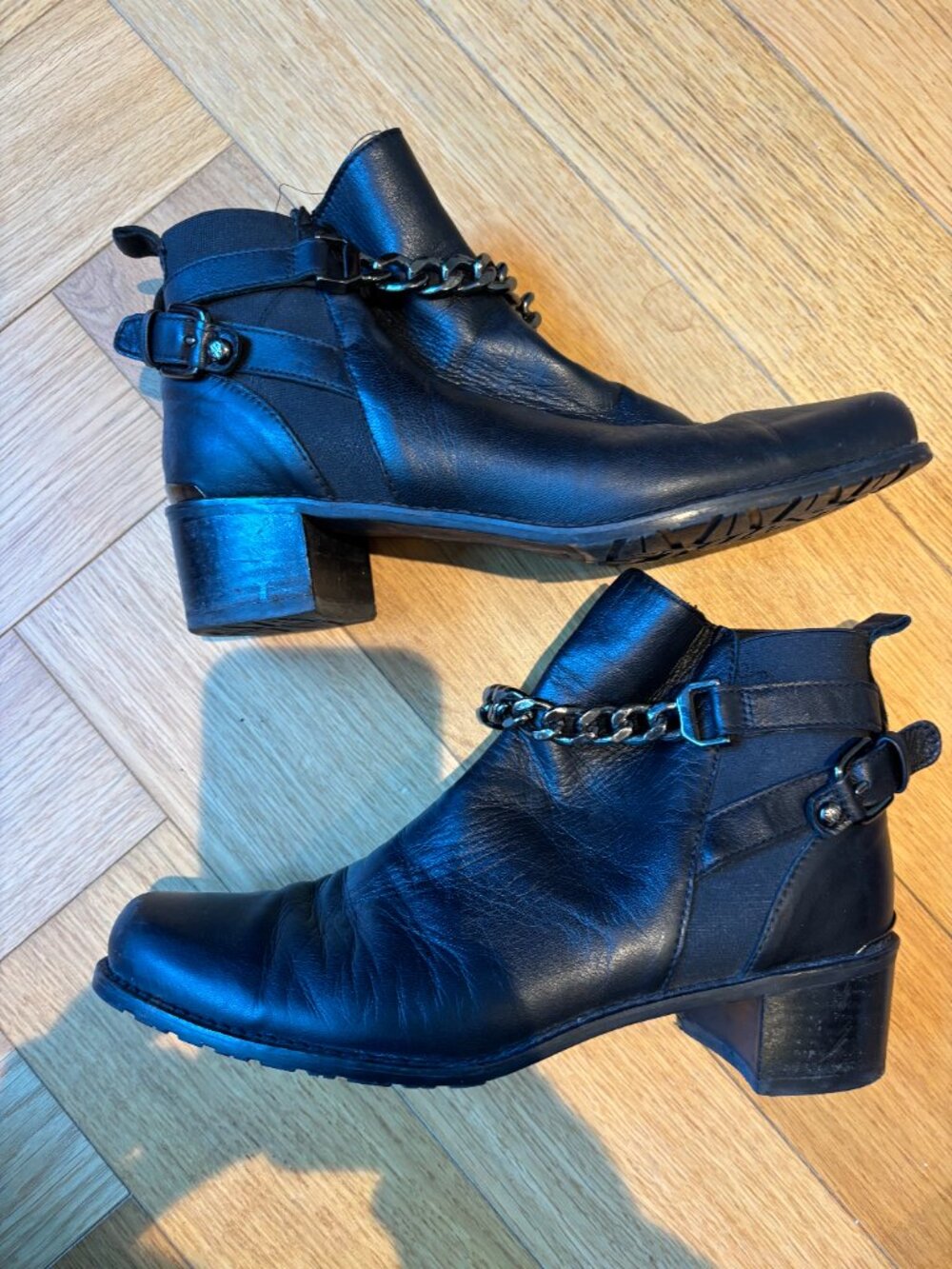 Stuart Weitzman Motorcycle Ankle Boots